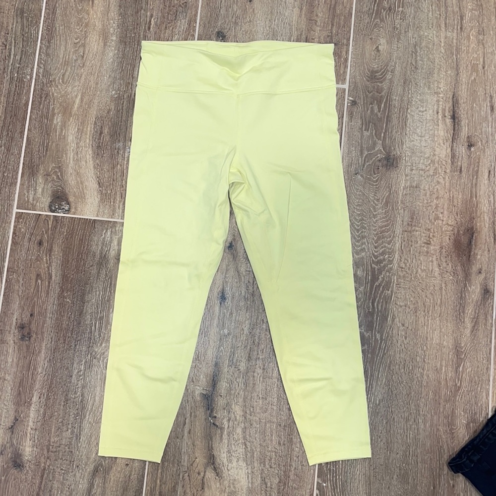 Yellow Gap Fit Leggings